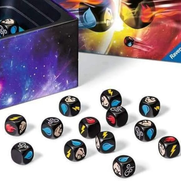 New in Box-Impact Battle of Elements Dice Game-Multilingue For Age 8+ - Picture 3 of 14